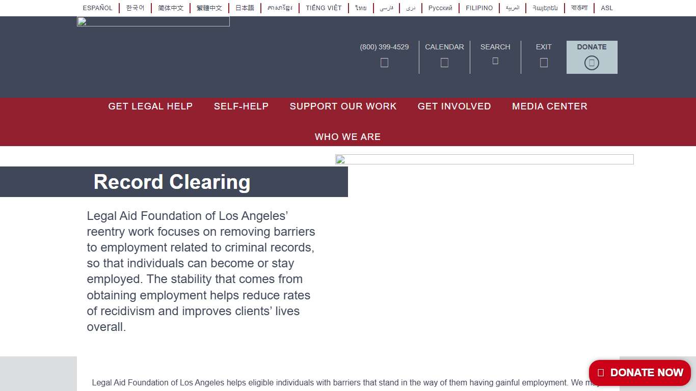 Record Clearing - LAFLA: Legal Aid Foundation of Los Angeles